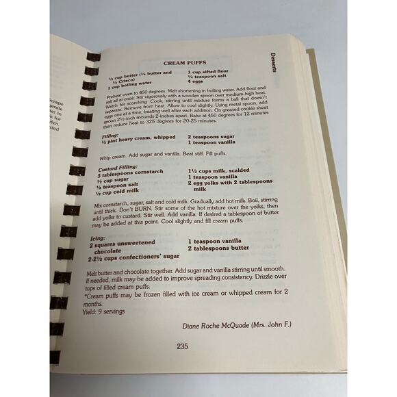 Pass the Plate Cookbook 1981 Christ Episcopal Church New Bern NC Spiral - Picture 8 of 9